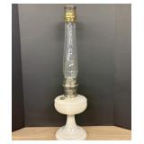 Original Aladdin Model A Oil Lamp - White Alacite