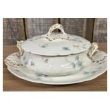 Haviland Limoges French Porcelain Soup Tureen On P