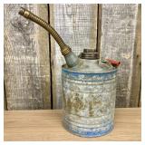 Vintage Metal Gas Can  -  10"x14"