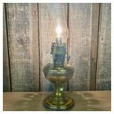 Vintage Brass Aladdin Model 11 Electrified Oil Lam
