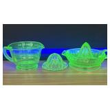 Uranium - Vaseline Glass Measuring Cup - Juicers 6