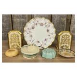 Collection of Vintage Decorative Items featuring a