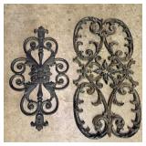 Victorian-style Cast Iron Panels commonly used for
