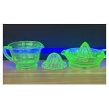 Uranium - Vaseline Glass Measuring Cup - Juicers 6