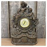 Antique Cherub Figural Cast Iron - Copper Mercedes