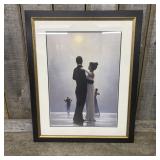 Framed Art Print Titled 'Dance Me To The End Of Lo