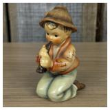 Vintage Hummel Porcelain Figurine, 'Little Tooter'