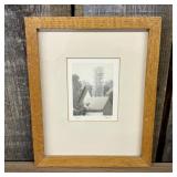 Framed Lithograph titled "Haven" created by Americ