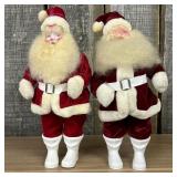Vintage C. 1950's Santa Claus Dolls 6'X15'