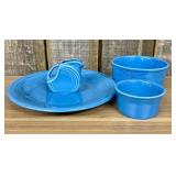Four Pieces of Contemporary Fiesta Dinnerware (als