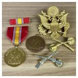 Collection Of Vintage United States Army Military
