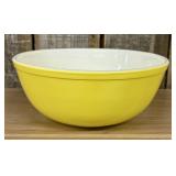 Vintage PYREX Yellow Mixing Bowl, the largest size