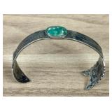 Navajo Believed Sterling Silver Cuff Bracelet, Not