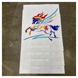 Four (4) Copies of the Official 1995 Kentucky Derb