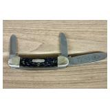 NKCA Club Pocket Knife, 3 Blade Bone One of 6000 b