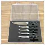 Trusted Butcher 6-Piece Knife Set, missing Meat Th