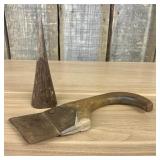 Antique Tobacco Leaf Cutter Stalk Splitter With To