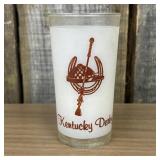 Vintage 1960 Kentucky Derby Souvenir Mint Julep Gl
