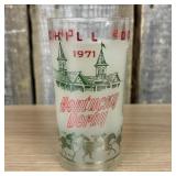 Vintage 1971 Kentucky Derby Souvenir Mint Julep Gl