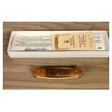 Handcrafted Wood-carving Pocket Knife made by Roge