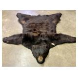 Excellent Full Body Taxidermy Black Bear Rug, Fel)