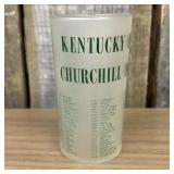 Vintage 1963 Kentucky Derby Souvenir Mint Julep Gl
