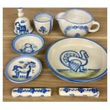 Collection of M.A. Hadley Pottery Items in the Ico