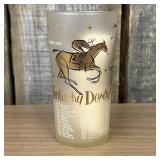 Vintage 1957 Kentucky Derby Souvenir Mint Julep Gl