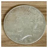 1923 Silver Peace Dollar - 1.5"