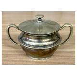 Vintage L&N Railroad Silver Soldered 345 8 oz Lidd