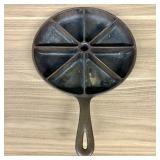 Vintage Lodge Cast Iron Cornbread Skillet, also Co