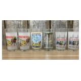Collection of Official Horse Racing Souvenir Glass