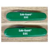 Two Victorinox Bantam Swiss Army Officer