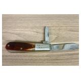 Vintage CASE XX 2 Blade Trapper Pocket Knife - 3.5