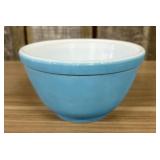 Vintage PYREX Blue Mixing Bowl, the smallest size
