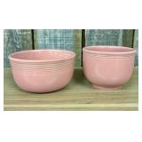 Two Pieces of Fiesta Dinnerware Bowls in the retir