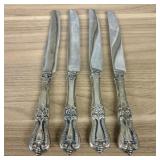 4 Sterling Silver "Old Colonial" Butter Knives by