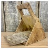 Antique Primitive Style Cranberry Scoop - 8