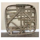 Antique Shelbyville KY Tobacco Basket - 40x40"