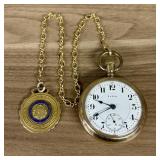 High-grade Vintage Elgin B.W. Raymond Railroad Poc