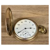 Elgin "Hunting Case" pocket watch, likely produced