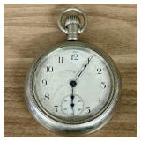 Vintage Elgin Open-face Pocket Watch, a Classic Ti