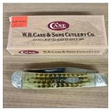 Collectible Case XX Amber Bone Dual Blade Trapper