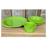 Three-piece Set of Fiesta Dinnerware in the Vibran