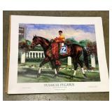 Official Commemorative Poster for Fusaichi Pegasus