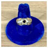 14K Gold Ring with Stone Removed, 7g - 1"