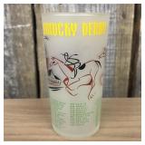 Vintage 1956 Kentucky Derby Souvenir Mint Julep Gl