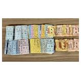 Collection of Vintage Horse Racing Betting Tickets