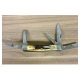 Case XX Genuine Stag 5 Blade Trapper Pocket Knife