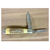 CASE XX Bradford Centennial Genuine Stag 2 Blade T
